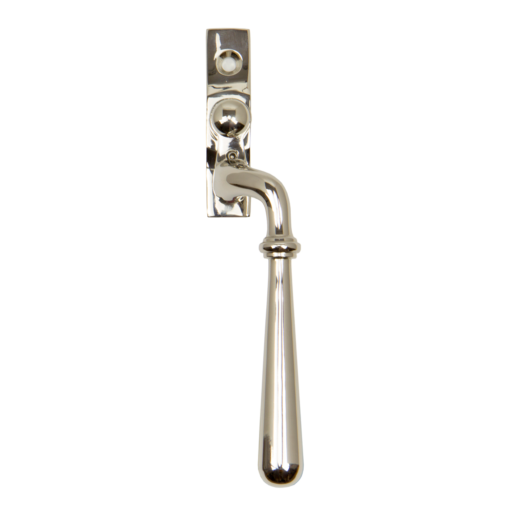 From the Anvil Newbury Espag Window Handle - Polished Nickel (Right Hand)